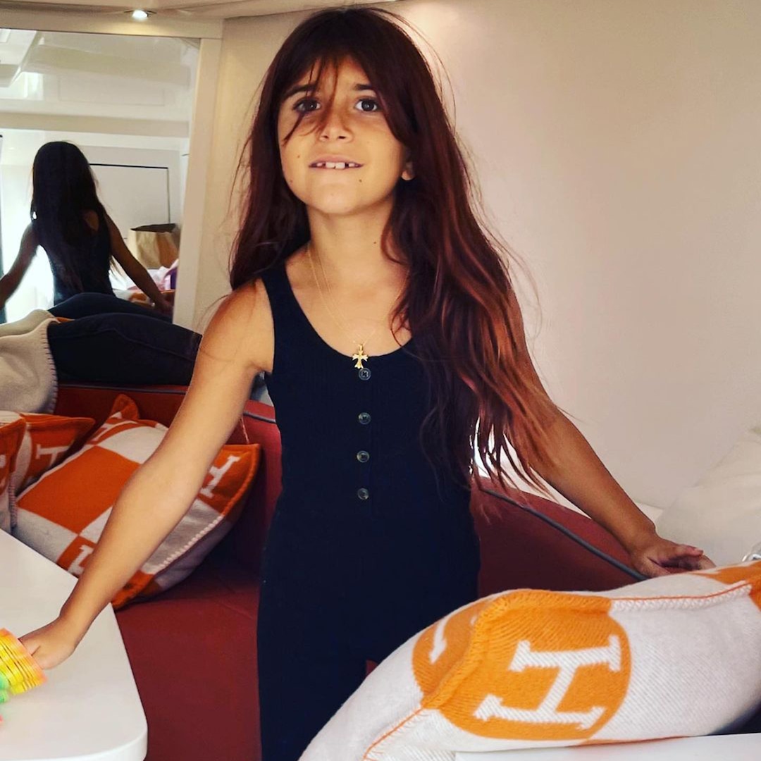 Penelope Disick Debuts Fiery Hair Transformation In Latest TikTok